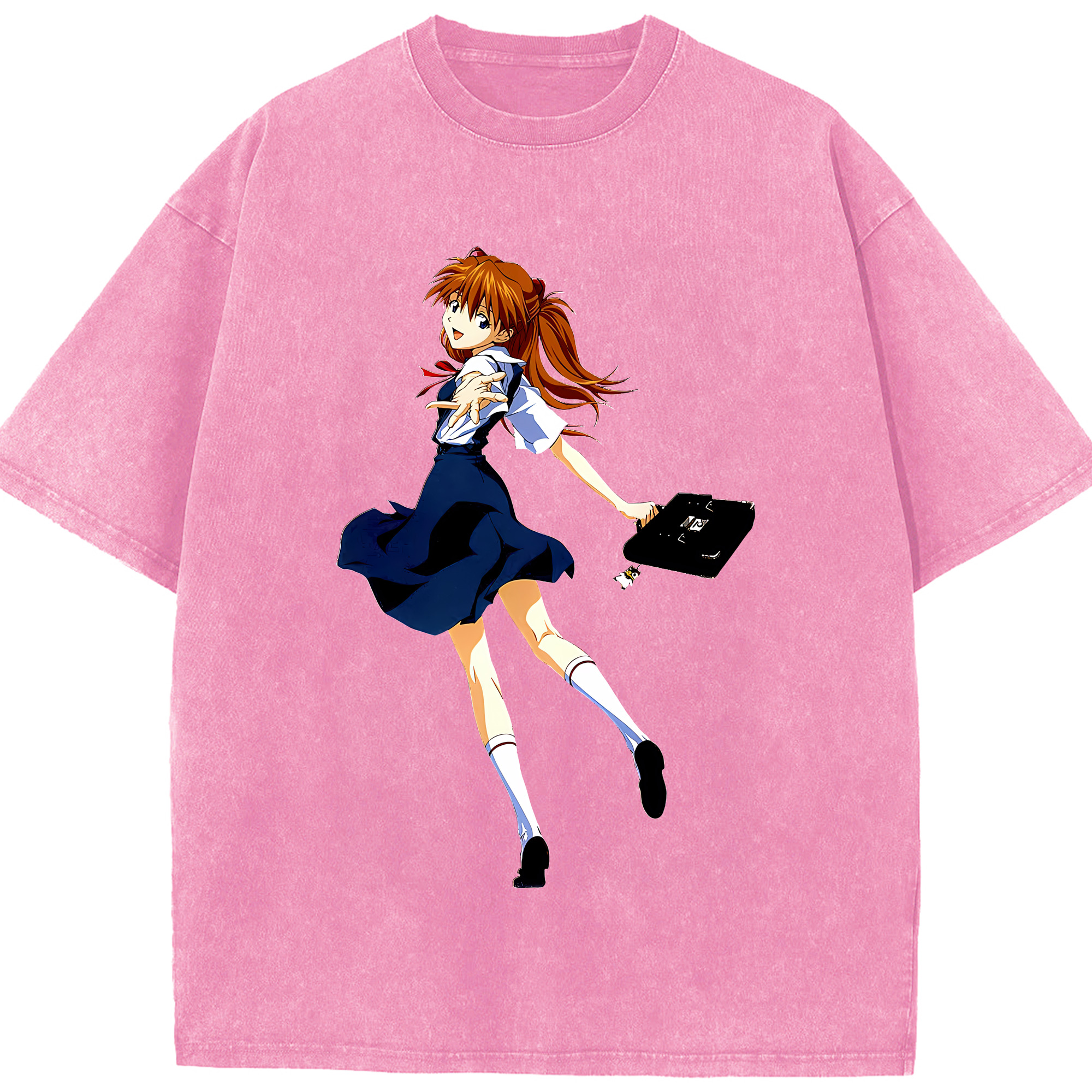 （画像用） EVA 新世紀エヴァンゲリオン 綿100% ヴィンテージ風 半袖Tシャツ（フロントプリント）